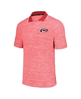 Msx by Michael Strahan Men's Red Carolina Hurricanes Strategy Raglan Polo