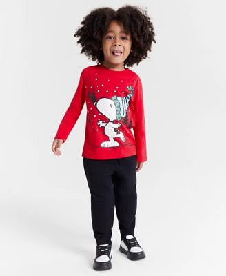 Epic Threads Toddler Boys Snoopy Graphic Long Sleeve T Shirt Joggers Created For Macys