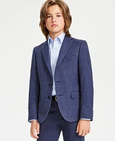 Big Boys Herringbone Classic Fit Stretch Suit