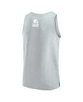 Fanatics Men's Gray Cleveland Browns Elements Tank Top