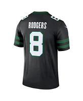 Nike Men's Aaron Rodgers Legacy Black New York Jets Alternate Legend Jersey