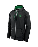 Fanatics Men's Black Oregon Ducks Defender Full-Zip Hoodie