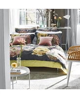 Designers Guild Le Poeme de Fleurs Midnight Queen Duvet Cover