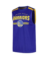 Fanatics Men's Royal Golden State Warriors Birdseye Muscle Tank Top