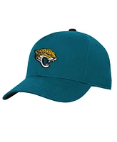 Outerstuff Big Boys and Girls Teal Jacksonville Jaguars Team Pre-Curved Adjustable Hat