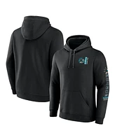 Fanatics Men's Black San Jose Sharks Revolution Pullover Hoodie