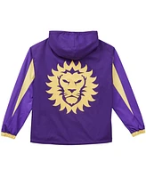 Live Breathe Futbol Men's and Women's Purple Orlando City Sc Tekker Half-Zip Anorak Jacket