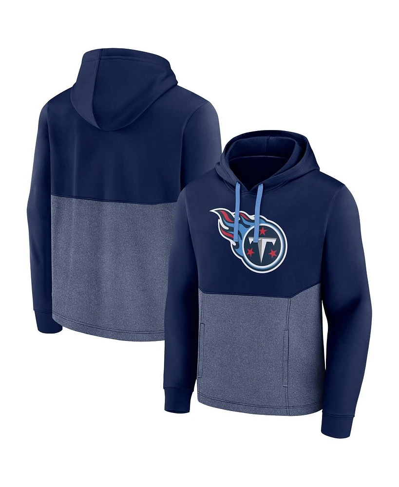 Fanatics Men's Navy Tennessee Titans Winter Camp Pullover Hoodie