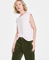 On 34th Women's Knit Crewneck Extended-Sleeve Top, Created for Macy's