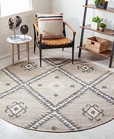 Safavieh Kilim Vi KLM761F 7'x7' Round Area Rug