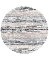 Safavieh Fontana Shag FNT842A 5'3"x5'3" Round Area Rug