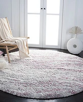 Safavieh Fontana Shag FNT875U 3'x3' Round Area Rug