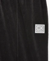 Calvin Klein Performance Big Girls Luxe Velour Sweatpants