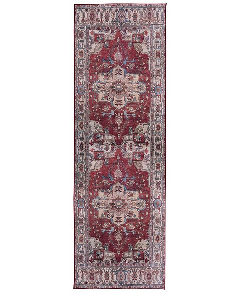 Safavieh Tucson Washable TSN106Q 2'6"x8' Runner Area Rug