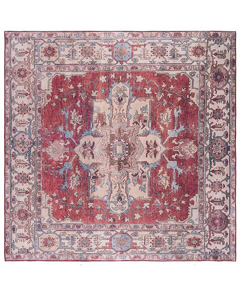 Safavieh Tucson Washable TSN106Q 6'6"x6'6" Square Area Rug