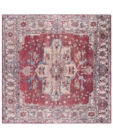 Safavieh Tucson Washable TSN106Q 6'6"x6'6" Square Area Rug