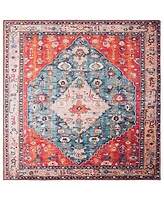 Safavieh Tucson Washable TSN104B 5'x5' Square Area Rug