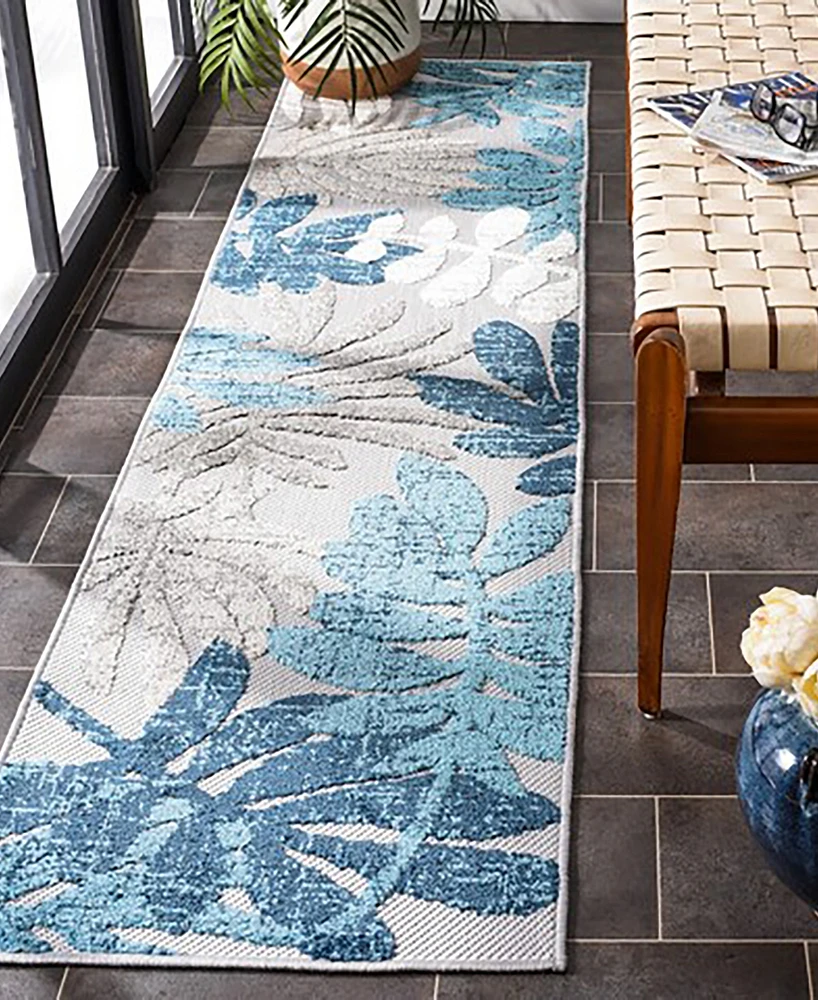 Safavieh Cabana Indoor/Outdoor CBN814F 2'x6' Runner Area Rug