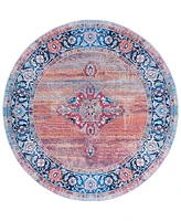 Safavieh Serapi Washable SEP376P 6'7"x6'7" Round Area Rug