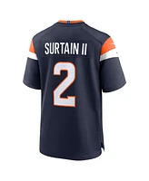 Nike Men's Patrick Surtain Ii Navy Denver Broncos Mile High Collection Alternate Game Jersey