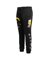 Freeze Max Men's Black Looney Tunes Franken Tweety Joggers
