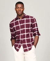 Tommy Hilfiger Men's Shadow Check Cotton Shirt