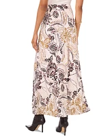 Vince Camuto Women's Floral-Print Pull-On Maxi Skirt