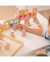 Learning Advantage Wooden Gem Blocks