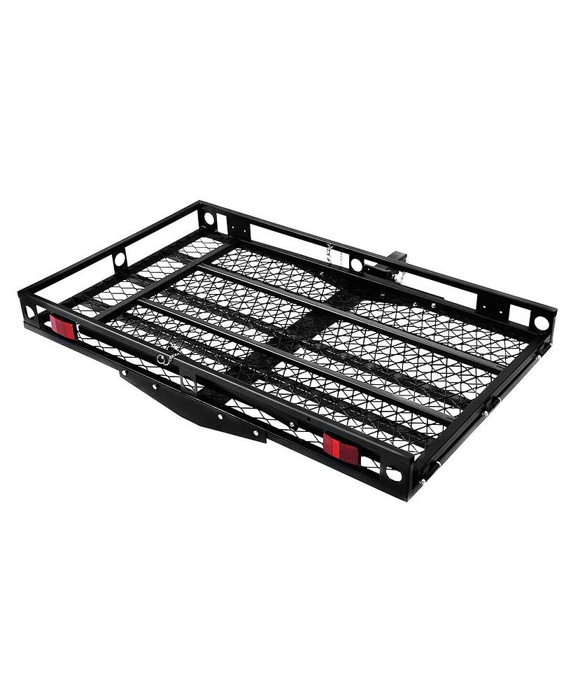 Sugift Strong Electric Wheelchair Hitch Carrier Mobility Ramp