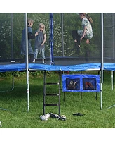 Yescom 43" Trampoline Ladder Kit with Shoe Bag 3 Step Anti Skid for 15 Ft Bounce Kid