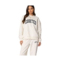 Edikted Women's Babe Oversized Sweatshirt