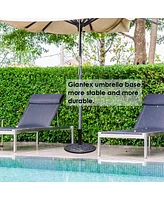 Sugift 22 Inch Heavy Duty Round Umbrella Base Stand