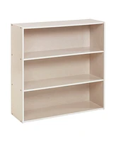 ECR4Kids Streamline 3-Shelf Storage Cabinet, 36in, White Wash