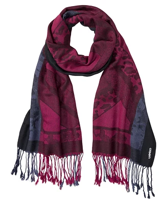 Olsen Leo and Border Woven Scarf