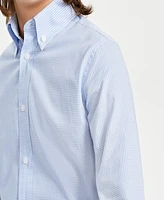 Big Boys Gingham Button Up Shirt