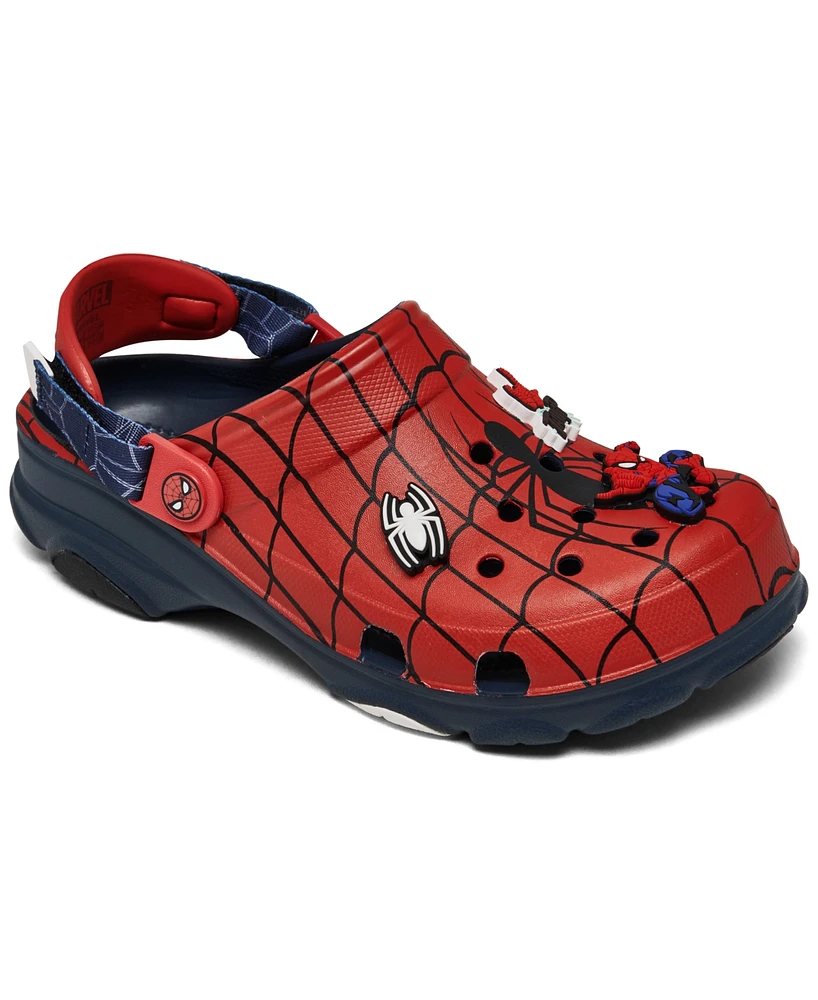 Crocs Little Kids Spider-Man All-Terrain Classic Clogs from Finish Line