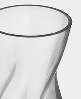 Orrefors Squeeze Clear Vase