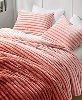 510 Design Avril Fluffy Ribbed Plush -Pc. Comforter Set