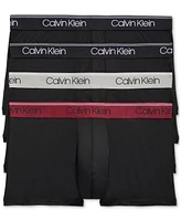 Calvin Klein Men's 3+1 Value Pack Micro Stretch Low-Rise Trunks