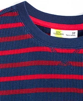 Epic Threads Toddler Boys Kelly Striped Thermal T-Shirt, Created for Macy's