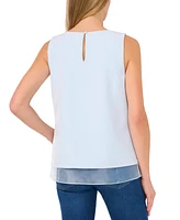 CeCe Women's Embellished Sleeveless Top