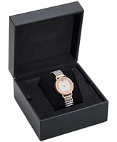 Versace Women's Swiss Daedalus Two-Tone Stainless Steel Bracelet Watch 35mm