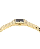 Versace Women's Swiss Mosaic Gold Ion Plated Stainless Steel Bracelet Watch 22mm