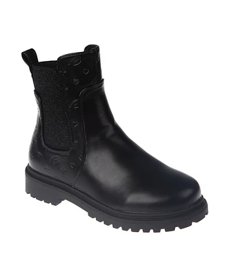 Bebe Little and Big Girls Lurex Gore Chelsea Boot