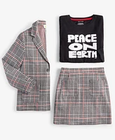 Epic Threads Girls Peace on Earth Long-Sleeve T-Shirt, Created for Macy's