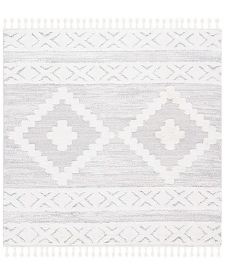 Safavieh Moroccan Tassel Shag MTS640A 4'x4' Square Area Rug