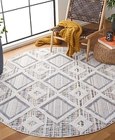 Safavieh Marrakesh 500 MRK523D 3'x3' Round Area Rug