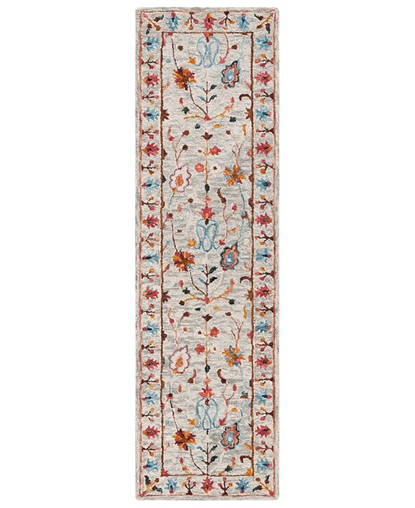 Safavieh Blossom Iii BLM685F 2'3"x8' Runner Area Rug