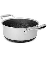 Livwell DiamondClad 3-Qt. Hybrid Nonstick Stainless Steel Pot and Lid