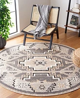 Safavieh Marrakesh 200 MRK206A 6'7"x6'7" Round Area Rug